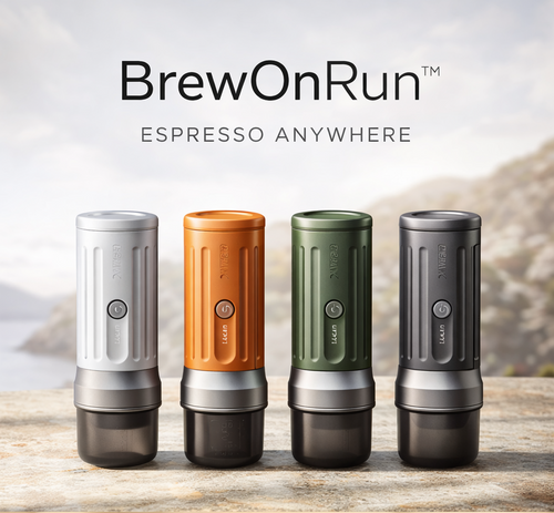 BrewOnRun™ Portable Espresso Machine
