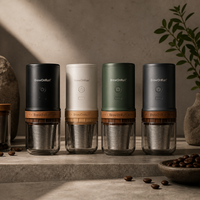 BrewOnRun™ Portable USB Coffee Grinder